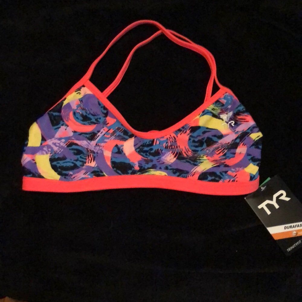 TYR trinityfit bikini top. NWT.